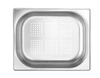 KITCHEN LINE perforovaný nerezový hrniec GN 1/2 s hĺbkou 6,5 cm | HENDI 807323