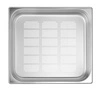 Kontajner GN 2/3 hlboký 4 cm z nehrdzavejúcej ocele PROFI LINE PRERFORATED | HENDI 802342