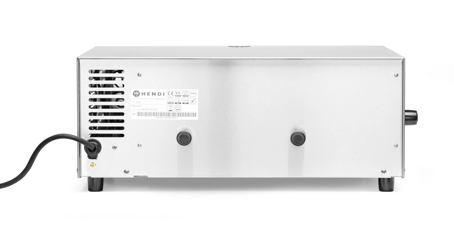 Pec na pizzu 1-komorový, 1x priemer 30 cm, 1,45 kW, elektrický | HENDI 220306