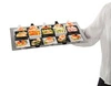 Miska na predjedlá FLYING BUFFET, melamín, čierna, 12x9.5x3 cm | APS 83879