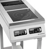 Kuchyňa indukčná 2-platňová s podstavcom, 2x3,5 kW, 400 V | FORGAST FG09036