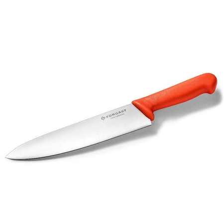 Kuchynský nôž HACCP červený 21 cm dlhý FORGAST FG01821