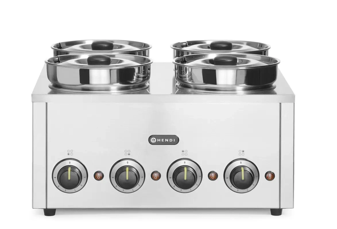 Bemar Thermosystem 4, 16 l, 4 komory, nehrdzavejúca oceľ | HENDI 201466