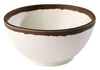 Miska CROCKER, melamínová, bielo-hnedá, 12.5x6 cm, 370 ml | APS 84569