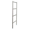 Rohová skriňa 4 police hlboké 40 cm 1PD-44+4P-64+8UM | ALUSHELF 40316