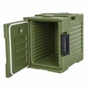 Termoizolačný prepravný box na jedlo s vodiacimi lištami, predné nakladanie, GN 1/1 | FORGAST FG05420