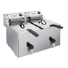Elektrická fritéza 2-komorová s kohútikom, 2x10 l, 12 kW, 400 V | FIMAR FR1010RN