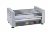 Valčekový ohrievač na párky, 5 valčekov, 40 cm, 0,6 kW | ROLLER GRILL RG5B