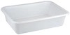 Obdĺžniková nádoba z polyetylénu, biela, 61.5x43x15.5 cm, 25 l | APS 11940