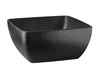 Miska SLATE z melamínu, čierna, 25x25x12 cm, 3,8 l | APS 84245