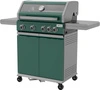 Plynový gril ITAMI 4+1, 14,2 kW, zelený | YATO YG-20035