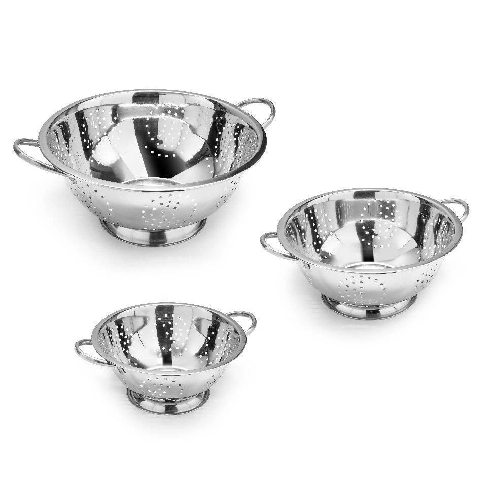 Cedidlo s rukoväťami, 28 cm, výška 12 cm | FORGAST FG02711