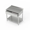 Nerezový pracovný stôl so zásuvkou 50x70x85 cm | FORGAST