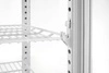 Chladiaca vitrína 58 l, biela, LED, automatické odmrazovanie, 45.2x40.6x81.6 cm | HENDI 233610