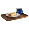 Servírovacia doska z akáciového dreva, hnedá, 35x25x2 cm | APS 899