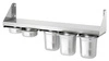 Polica na korenie 5x1/6GN | BARTSCHER 389100