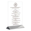 Držiak na menu formát A4, 2-dielny, 21x7x32 cm | APS 71523