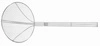 Sito do fritéz, 22 cm, 54 cm | HENDI 640708