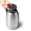 Konferenčná oceľová termoska s tlačidlom 2 l | FORGAST FG05820