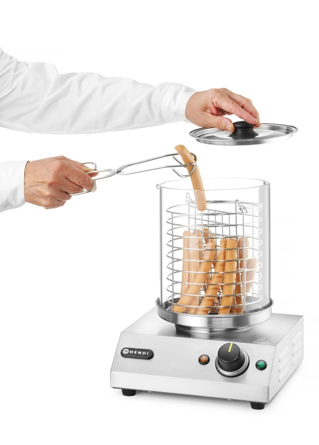 Ohrievač na párky, 0,45 kW, 230 V | HENDI 265000