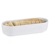 Miska SCANTIC biela z melamínu, 26.5x10.5x6.5 cm, 1 l | APS 84221