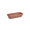 Košík z polypropylénu GN LINE, obdĺžnikový, hnedý, GN 1/3, 33x18x7 cm | APS 40263
