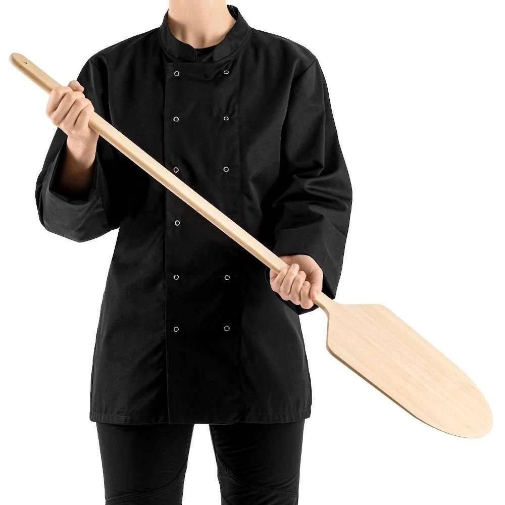 Drevená pizza lopata, 30x30 cm lopatka, dĺžka 110 cm | FORGAST FG02664
