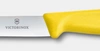 Nôž na zeleninu a ovocie Swiss Classic, hladká čepeľ, žltý, dĺžka čepele 10 cm | VICTORINOX 6.7708.C1