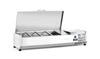 Chladiaca nadstavba s krytom, 4 GN 1/3, 120x33.5x42.5 cm, 0.18 kW | HENDI 233948