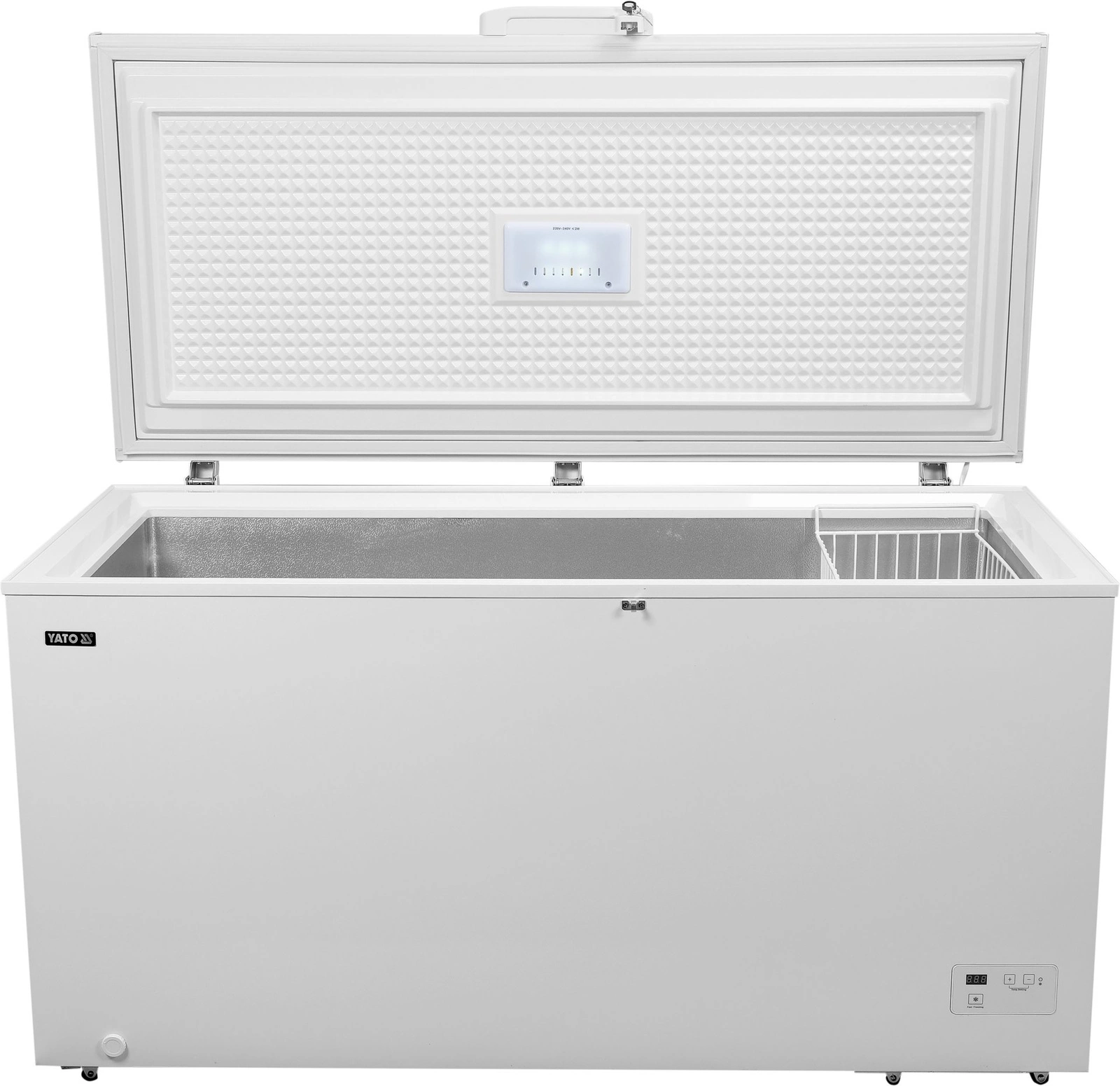 Truhlicová mraznička s objemom 435 l | YATO YG-05179