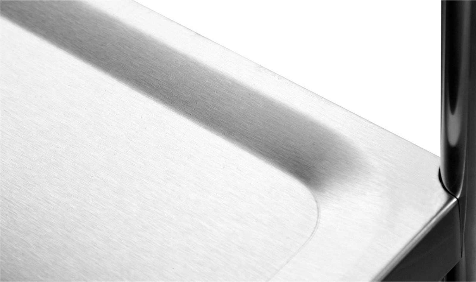 Nerezový skladací čašnícky vozík s 3 policami | YATO YG-09091