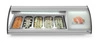 Chladiaca vitrína na sushi, 63 l, LED, 3-7°C, 130.7x45x33 cm | HENDI 233757