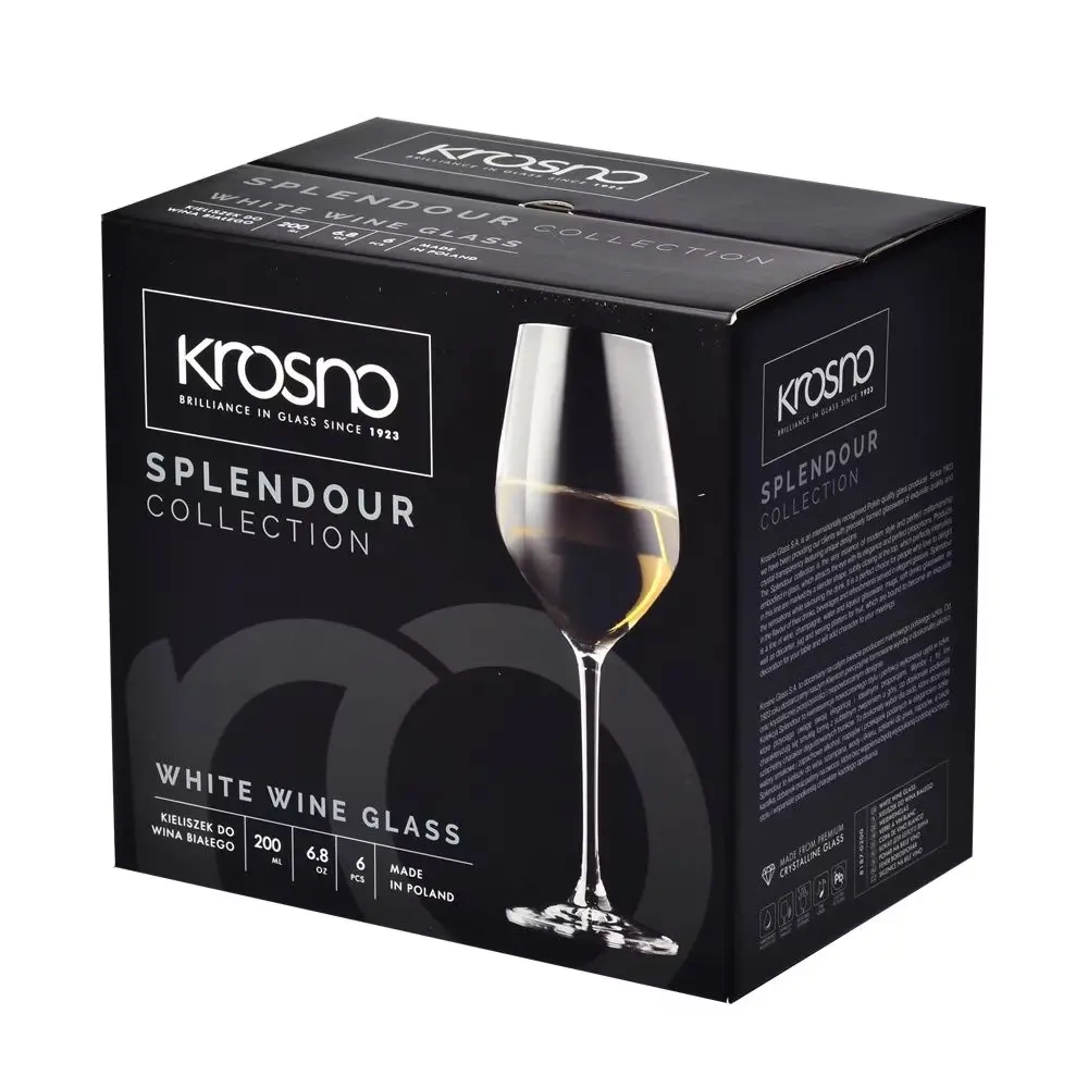 Poháre na biele víno Splendour, 340 ml - sada 6 kusov | KROSNO GLASS F578187020048C10