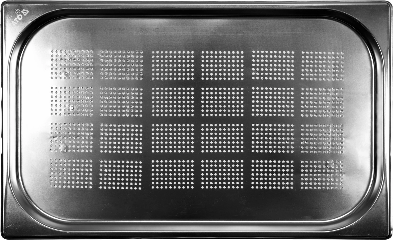 Nádoba GN 1/1 hl. 2 cm z nehrdzavejúcej ocele perforovaná | YATO YG-00340