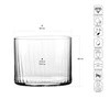 Poháre XNO TUMBLER 310 OPTIC, 310 ml, sada 6 kusov | KROSNO GLASS F68D451029001020