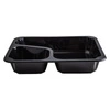 Tesniaca nádoba 227x178x50 čierna 2-dielna COLT 320ks | GUILLIN MAPCORCT22750DC