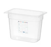 Nádoba HACCP GN 1/4 hlboká 20 cm z polypropylénu | HENDI 880357
