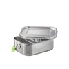 Nádoba na obed LUNCHBUDDY, nehrdzavejúca oceľ, 18.5x13.5x6.5 cm, 800 ml | APS 66900