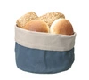 Tmavomodrý okrúhly bavlnený vrece na chlieb 15 cm | HENDI 429013