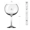Poháre COPA 660 AXIS 660 ml, súprava 6 kusov | KROSNO GLASS F57C978061001010