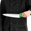 Zelený kuchynský nôž HACCP s dĺžkou 24 cm FORGAST FG01802