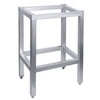 Podstavec na mäsiarsky blok, 50x40x77 cm, z nehrdzavejúcej ocele | CONTACTO 3642/504