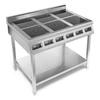 Kuchyňa indukčná 6-zónová na podstavci, 6x3.5 kW, 2x400 V | FORGAST FG09038