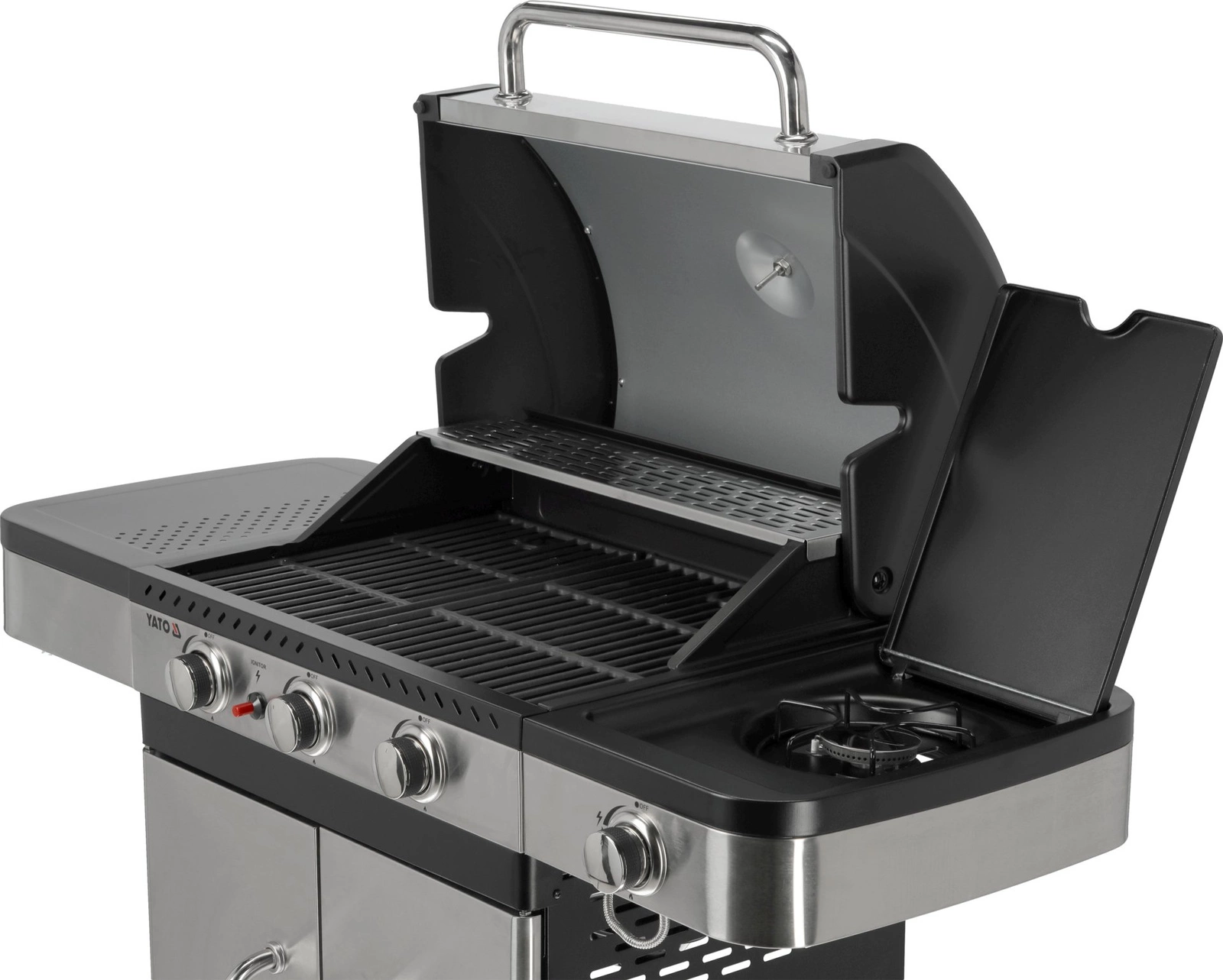 Plynový gril 3+1 | YATO YG-20018