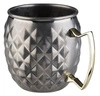 Hrnček na MOSCOW MULE, vintage oceľ, priemer 9.5 cm, 500 ml | APS 93333
