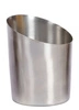 Pohár na hranolky z brúseného nerezu, 8,8 cm, 11 cm | FORGAST FG11512