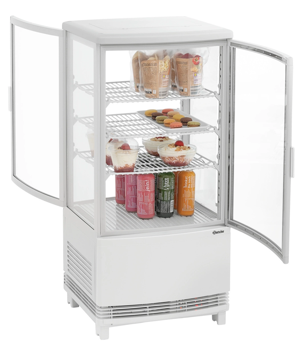 Vitrína chladiaca Mini 75L2T biela | BARTSCHER 700287