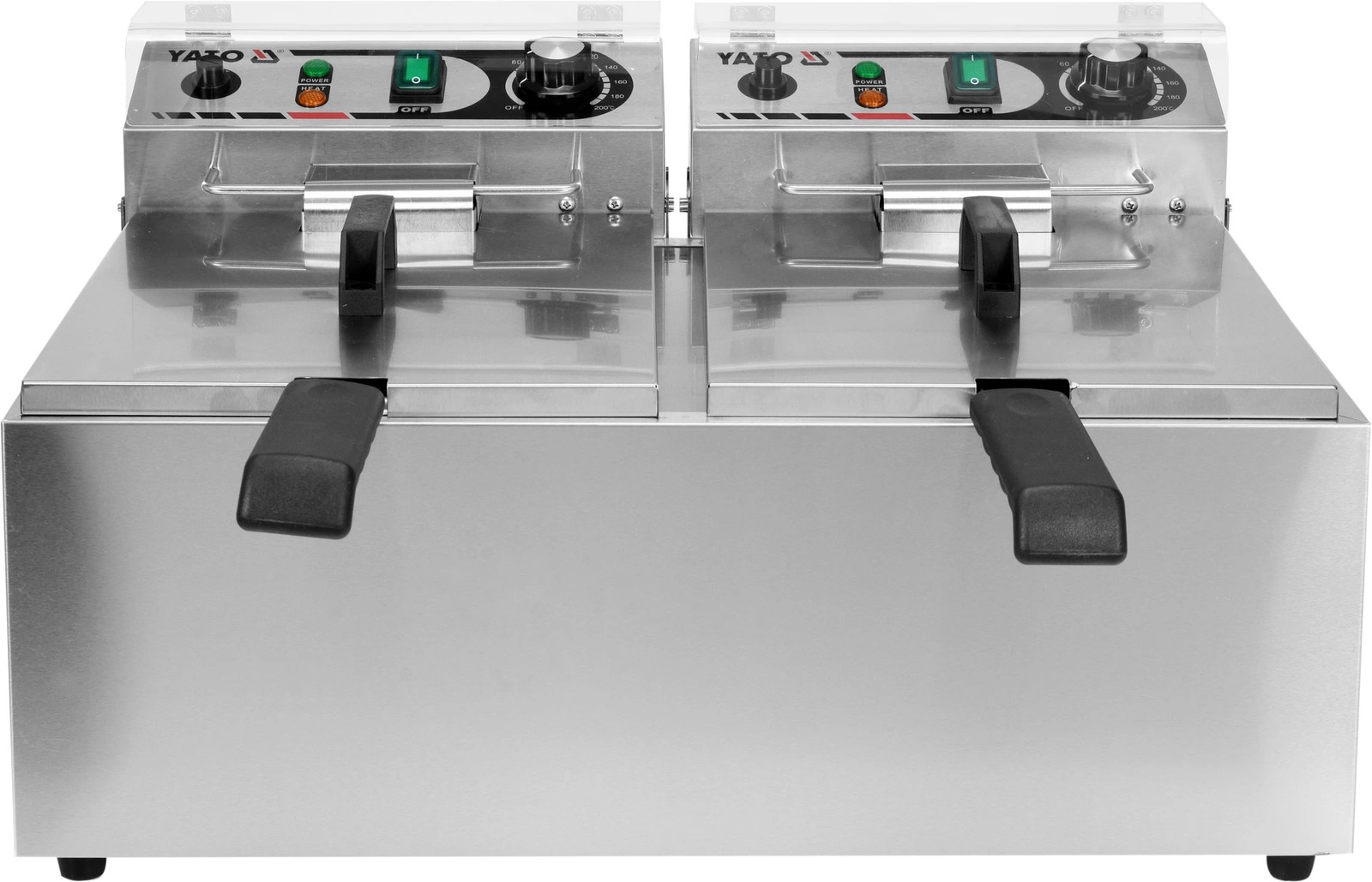 Elektrická fritéza 2-komorová 2x8 l | YATO YG-04623