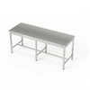 Nerezový centrálny pracovný stôl 170x80x85 cm | FORGAST