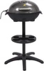 Stojanový elektrický gril s 1/2 vrúbkovanou platňou, 2,4 kW | LUND 67420